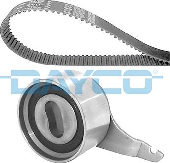 Dayco KTB229 - Комплект зубчатого ремня ГРМ autospares.lv