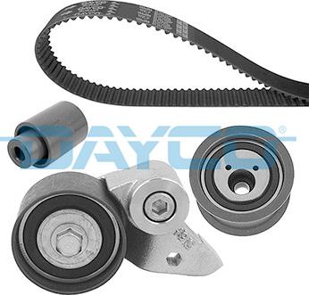 Dayco KTB793 - Комплект зубчатого ремня ГРМ autospares.lv