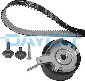 Dayco KTB764 - Комплект зубчатого ремня ГРМ autospares.lv