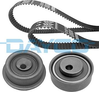 Dayco KTB706 - Комплект зубчатого ремня ГРМ autospares.lv