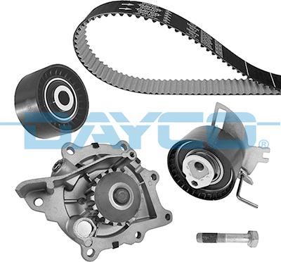 Dayco KTBWP9950 - Водяной насос + комплект зубчатого ремня ГРМ autospares.lv