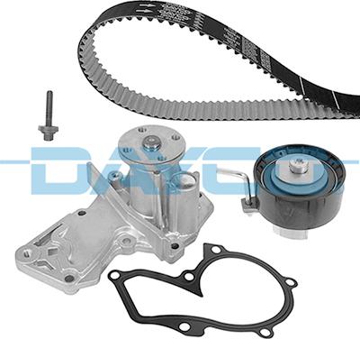 Dayco KTBWP9480 - Водяной насос + комплект зубчатого ремня ГРМ autospares.lv