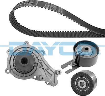 Dayco KTBWP9140 - Водяной насос + комплект зубчатого ремня ГРМ autospares.lv