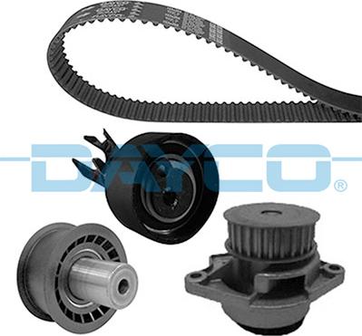 Dayco KTBWP6950 - Водяной насос + комплект зубчатого ремня ГРМ autospares.lv