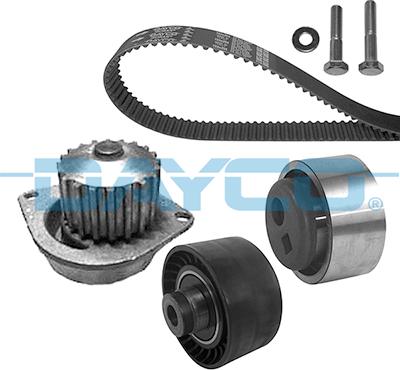 Dayco KTBWP1440 - Водяной насос + комплект зубчатого ремня ГРМ autospares.lv