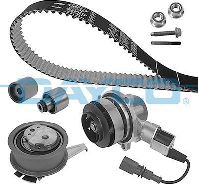 Dayco KTBWP11920 - Водяной насос + комплект зубчатого ремня ГРМ autospares.lv