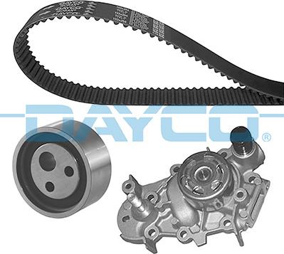 Dayco KTBWP1743 - Водяной насос + комплект зубчатого ремня ГРМ autospares.lv