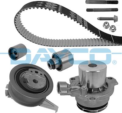 Dayco KTBWP8840 - Водяной насос + комплект зубчатого ремня ГРМ autospares.lv