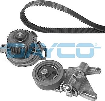 Dayco KTBWP3650 - Водяной насос + комплект зубчатого ремня ГРМ autospares.lv