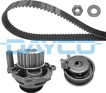 Dayco KTBWP2530 - Водяной насос + комплект зубчатого ремня ГРМ autospares.lv