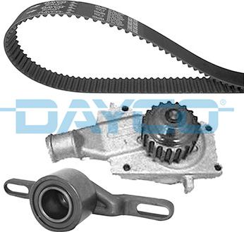 Dayco KTBWP2060 - Водяной насос + комплект зубчатого ремня ГРМ autospares.lv