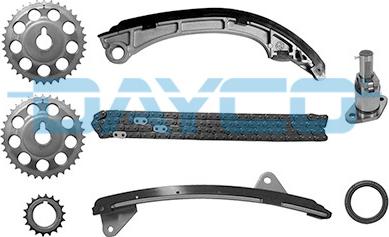 Dayco KTC1044 - Комплект цепи привода распредвала autospares.lv