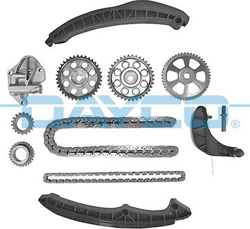 Dayco KTC1063 - Комплект цепи привода распредвала autospares.lv