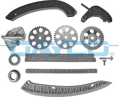 Dayco KTC1062 - Комплект цепи привода распредвала autospares.lv