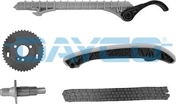 Dayco KTC1003 - Комплект цепи привода распредвала autospares.lv