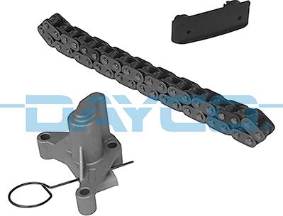 Dayco KTC1255 - Комплект цепи привода распредвала autospares.lv