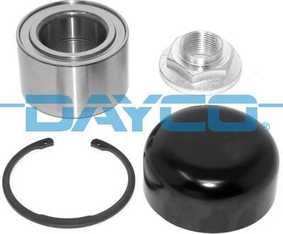 Dayco KWD1451 - Подшипник ступицы колеса, комплект autospares.lv