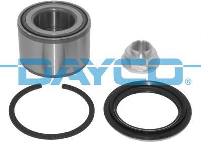 Dayco KWD1480 - Подшипник ступицы колеса, комплект autospares.lv