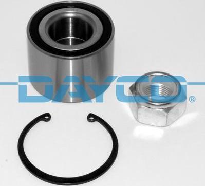 Dayco KWD1010 - Подшипник ступицы колеса, комплект autospares.lv