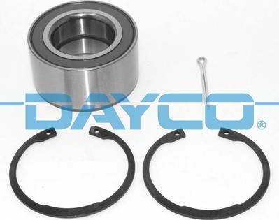 Dayco KWD1191 - Подшипник ступицы колеса, комплект autospares.lv