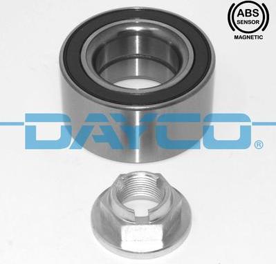 Dayco KWD1165 - Подшипник ступицы колеса, комплект autospares.lv