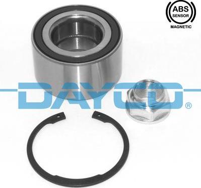 Dayco KWD1216 - Подшипник ступицы колеса, комплект autospares.lv