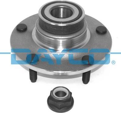 Dayco KWD1286 - Подшипник ступицы колеса, комплект autospares.lv