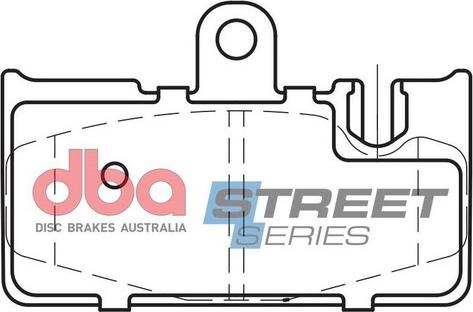 DBA Australia DB1497SS - Тормозные колодки, дисковые, комплект autospares.lv