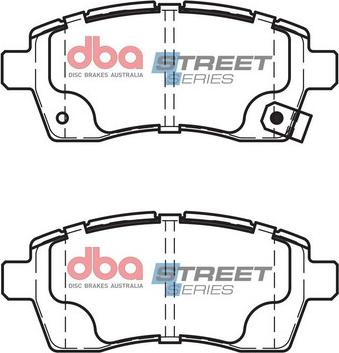 DBA Australia DB15050SS - Тормозные колодки, дисковые, комплект autospares.lv