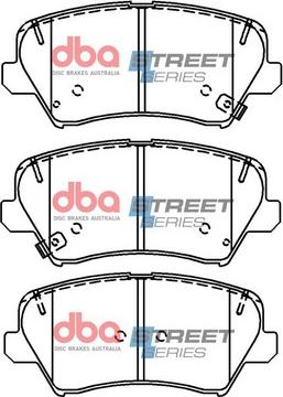 DBA Australia DB15086SS - Тормозные колодки, дисковые, комплект autospares.lv