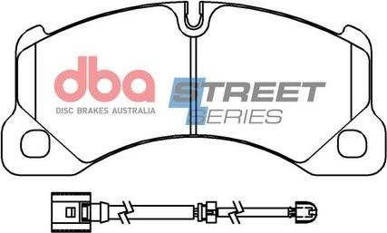 DBA Australia DB15102SS - Тормозные колодки, дисковые, комплект autospares.lv