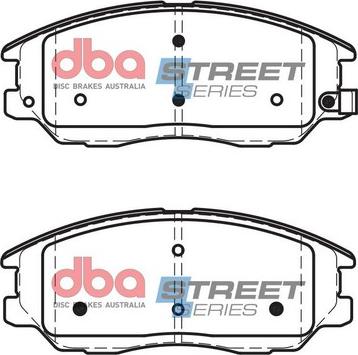 DBA Australia DB1684SS - Тормозные колодки, дисковые, комплект autospares.lv