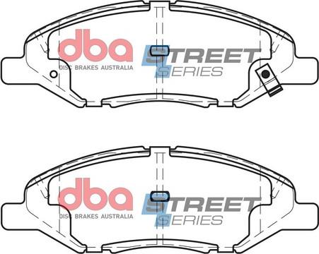 DBA Australia DB1819SS - Тормозные колодки, дисковые, комплект autospares.lv