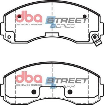 DBA Australia DB1817SS - Тормозные колодки, дисковые, комплект autospares.lv