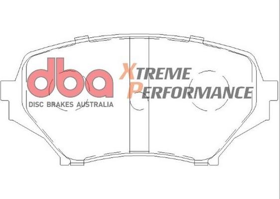 DBA Australia DB2063XP - Комплект высокоэффективных тормозных колодок autospares.lv