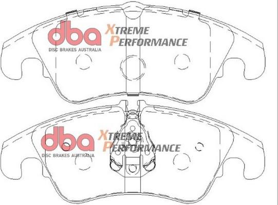 DBA Australia DB2186XP - Комплект высокоэффективных тормозных колодок autospares.lv
