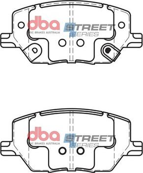 DBA Australia DB2399SS - Тормозные колодки, дисковые, комплект autospares.lv