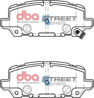 DBA Australia DB2355SS - Тормозные колодки, дисковые, комплект autospares.lv