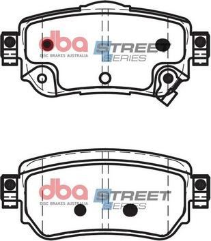 DBA Australia DB2357SS - Тормозные колодки, дисковые, комплект autospares.lv