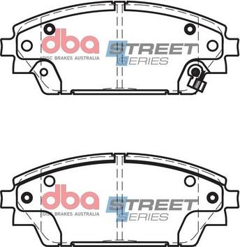 DBA Australia DB2330SS - Тормозные колодки, дисковые, комплект autospares.lv