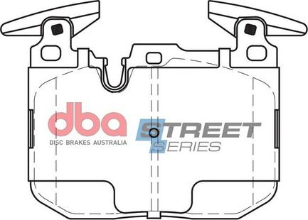 DBA Australia DB2299XP - Комплект высокоэффективных тормозных колодок autospares.lv