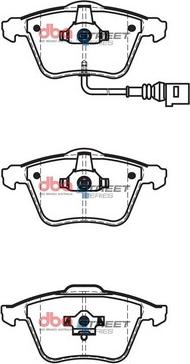 DBA Australia DB2210SS - Тормозные колодки, дисковые, комплект autospares.lv