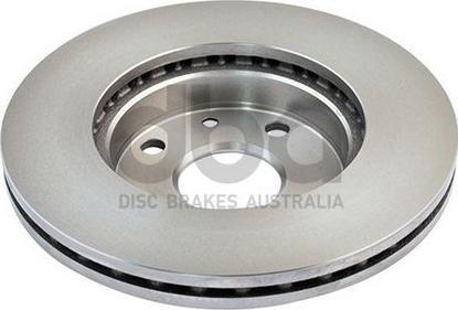 DBA Australia DBA532 - Тормозной диск autospares.lv