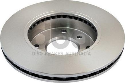 DBA Australia DBA617 - Тормозной диск autospares.lv