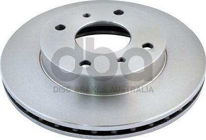 DBA Australia DBA617 - Тормозной диск autospares.lv