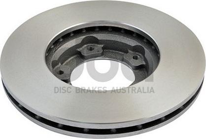 DBA Australia DBA156 - Тормозной диск autospares.lv