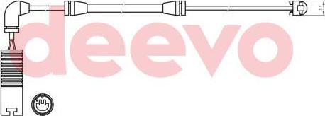 DEEVO BW11180 - Сигнализатор, износ тормозных колодок autospares.lv