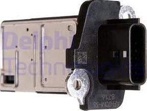 Delphi AF10141-12B1 - Датчик потока, массы воздуха autospares.lv