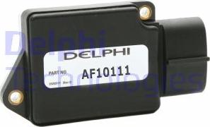 Delphi AF10111-11B1 - Датчик потока, массы воздуха autospares.lv