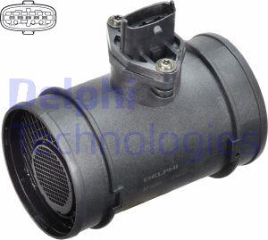 Delphi AF10281-12B1 - Датчик потока, массы воздуха autospares.lv